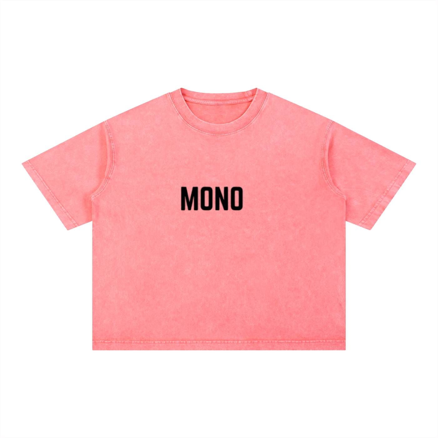 Mineral Wash Boxy Cotton T-Shirt
