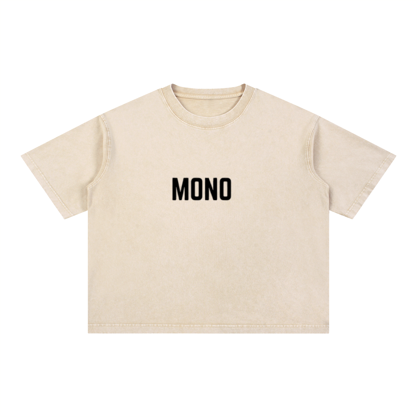 Mineral Wash Boxy Cotton T-Shirt