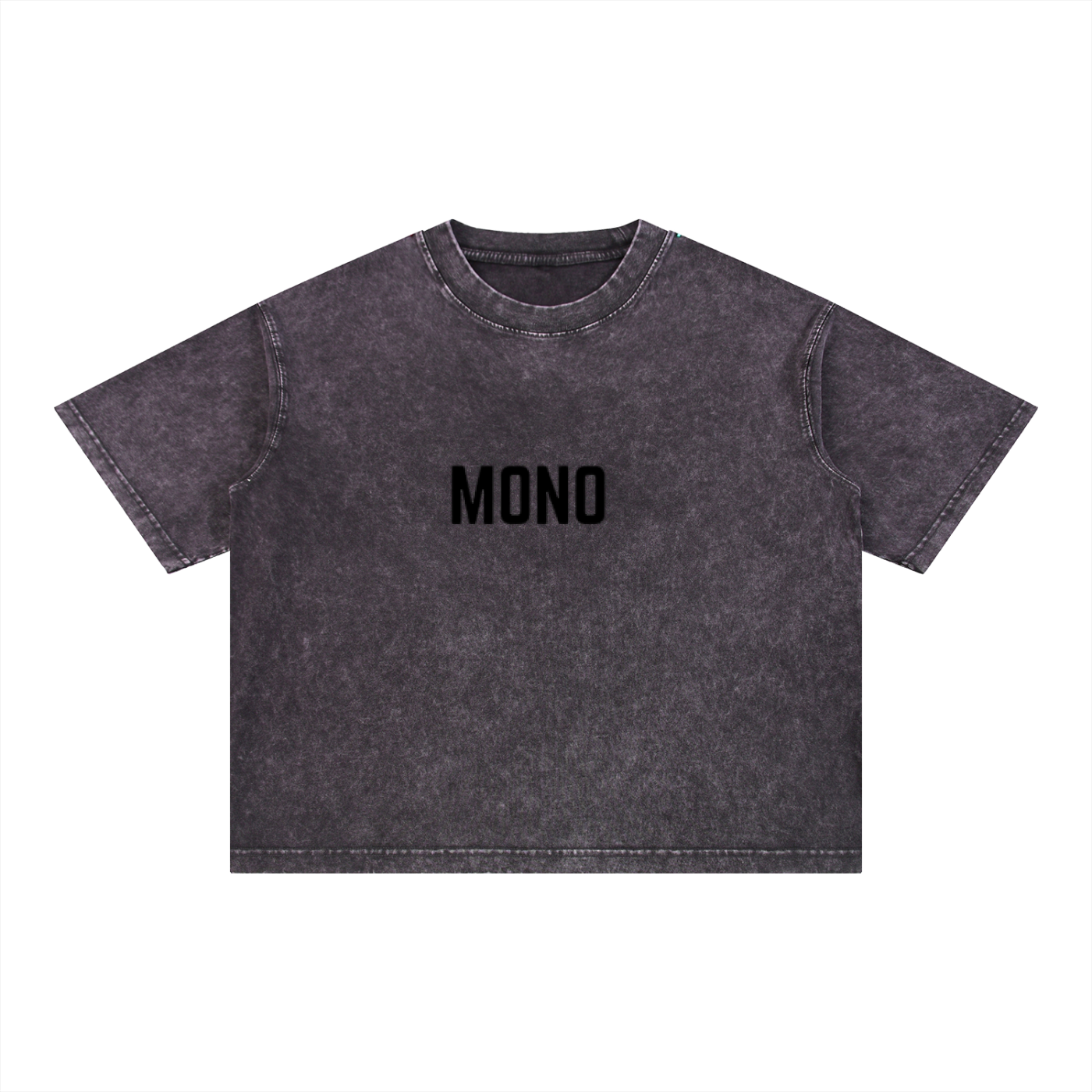 Mineral Wash Boxy Cotton T-Shirt