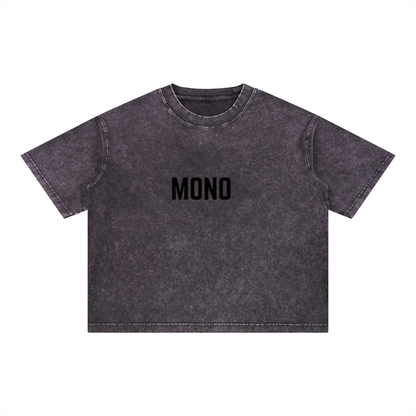 Mineral Wash Boxy Cotton T-Shirt