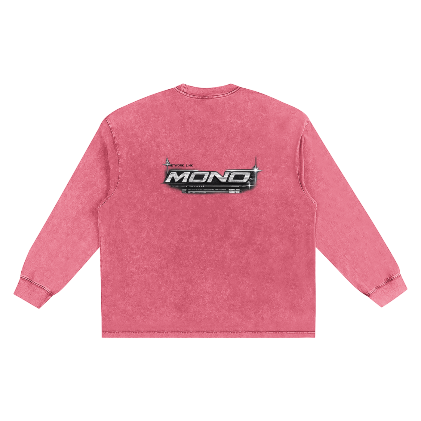 Snow Washed Frayed Edge T-Shirt
