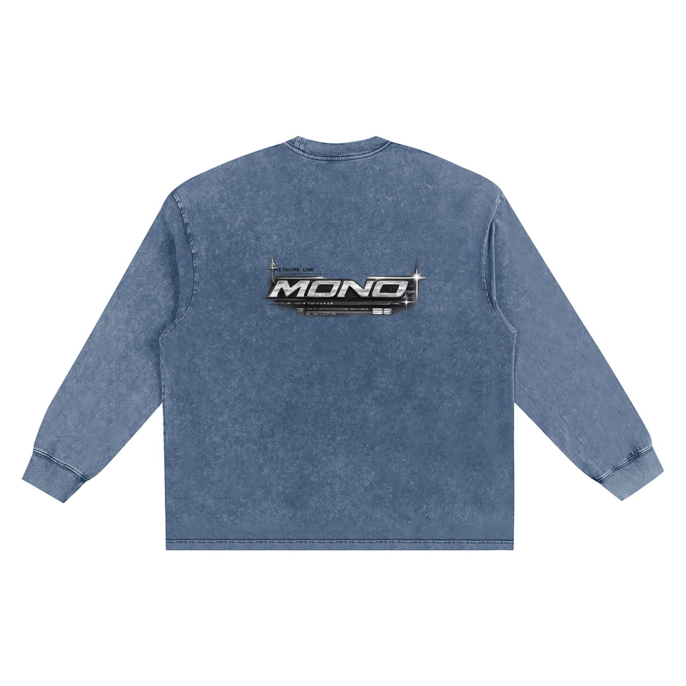 Snow Washed Frayed Edge T-Shirt