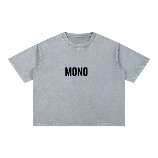 Mineral Wash Boxy Cotton T-Shirt