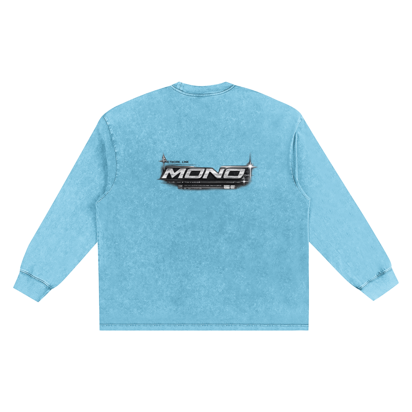 Snow Washed Frayed Edge T-Shirt