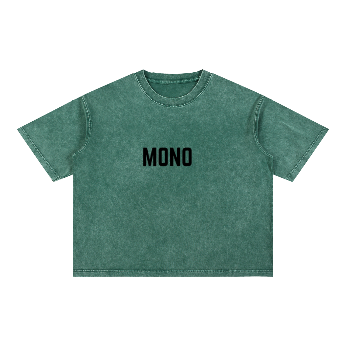 Mineral Wash Boxy Cotton T-Shirt
