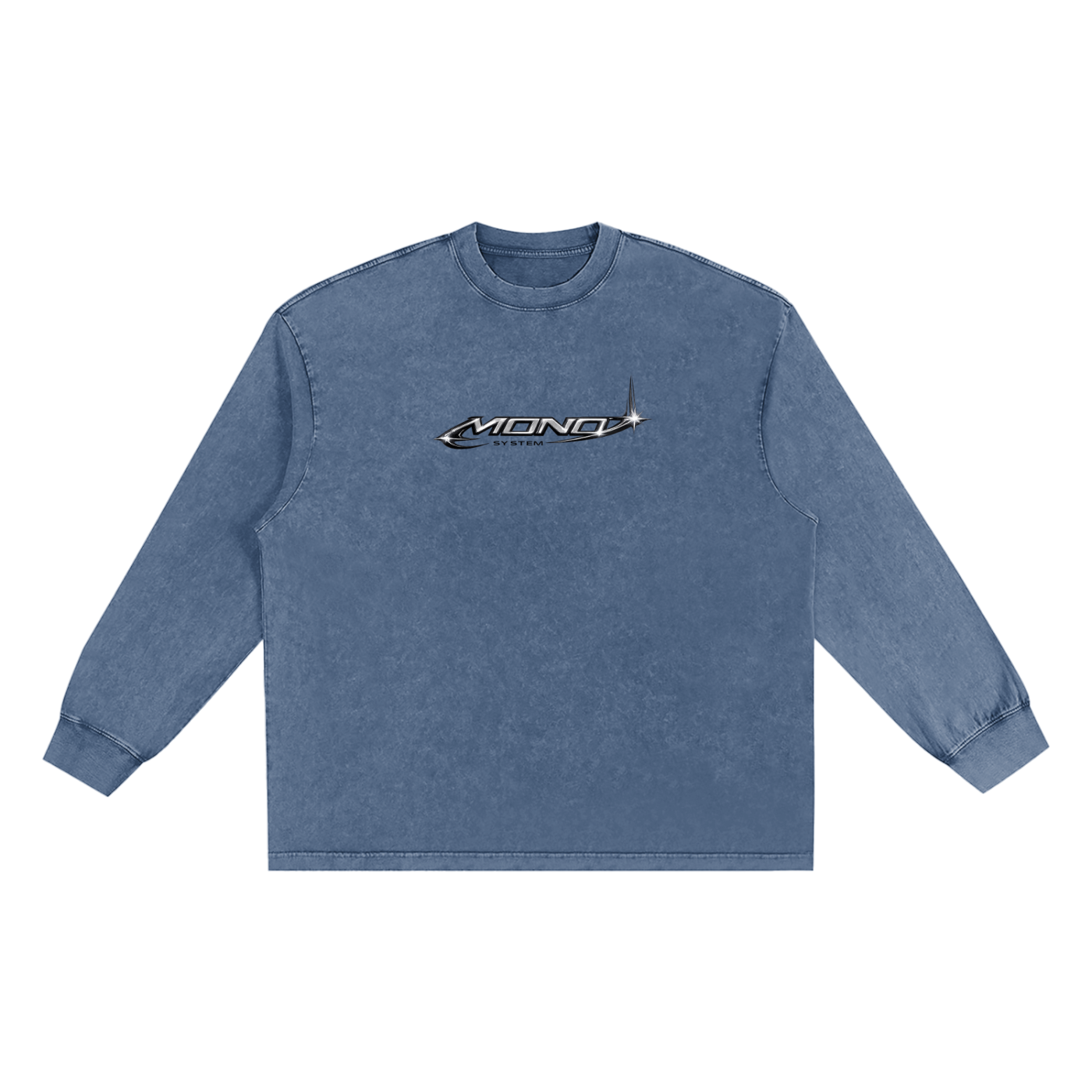 Snow Washed Frayed Edge T-Shirt