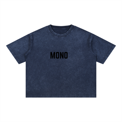 Mineral Wash Boxy Cotton T-Shirt