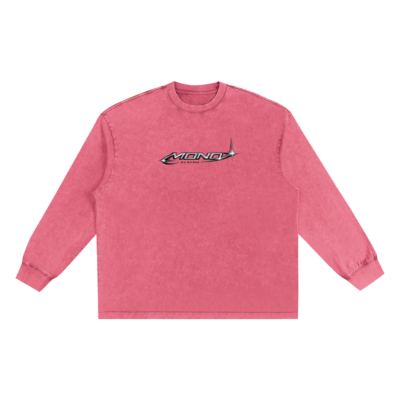 Snow Washed Frayed Edge T-Shirt