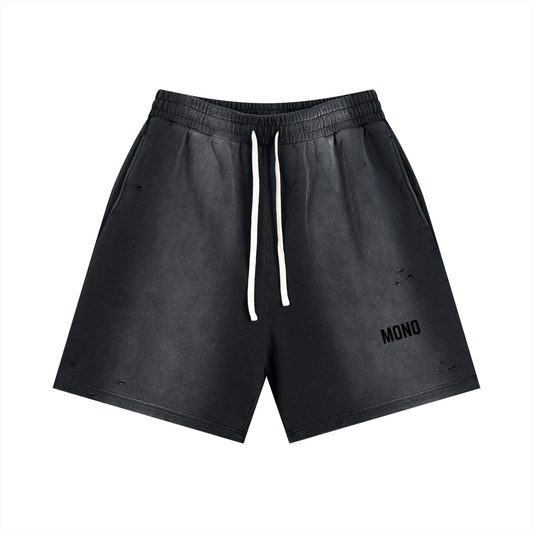 Sun Fade Distressed Shorts