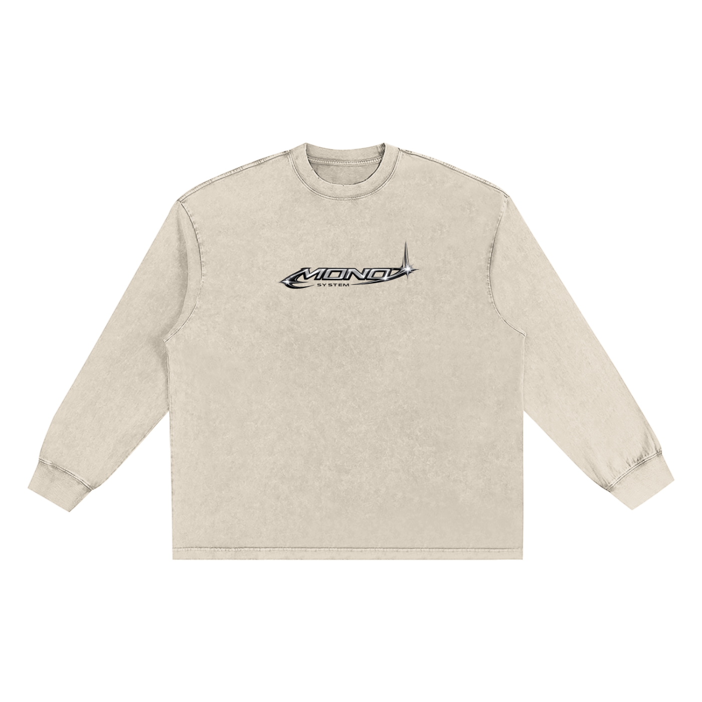 Snow Washed Frayed Edge T-Shirt