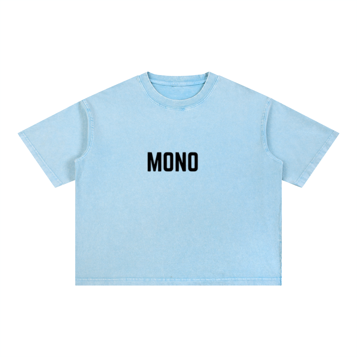 Mineral Wash Boxy Cotton T-Shirt