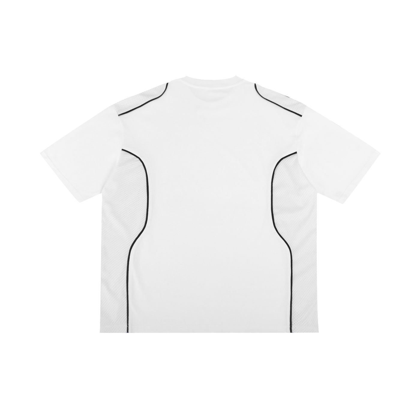 MONO Contrast Piped Panel T-Shirt