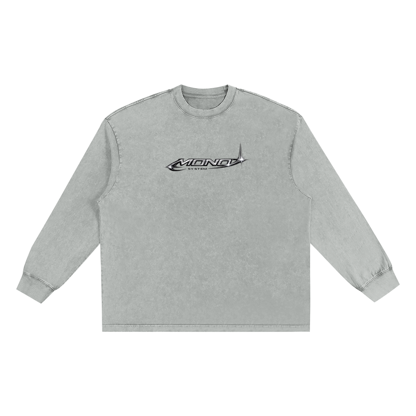 Snow Washed Frayed Edge T-Shirt