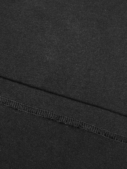 MONO Contrast Piped Panel T-Shirt