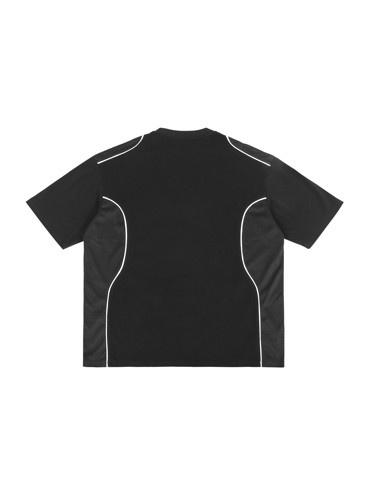 MONO Contrast Piped Panel T-Shirt