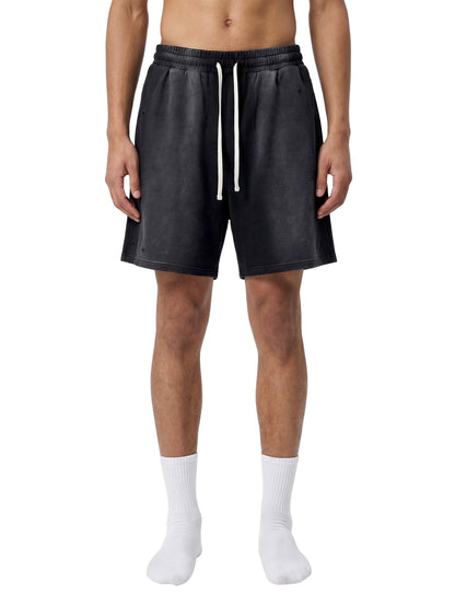Sun Fade Distressed Shorts