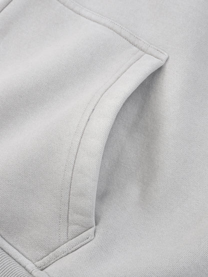 Sunfade Two-way Zipper Boxy Fleece Hoodie